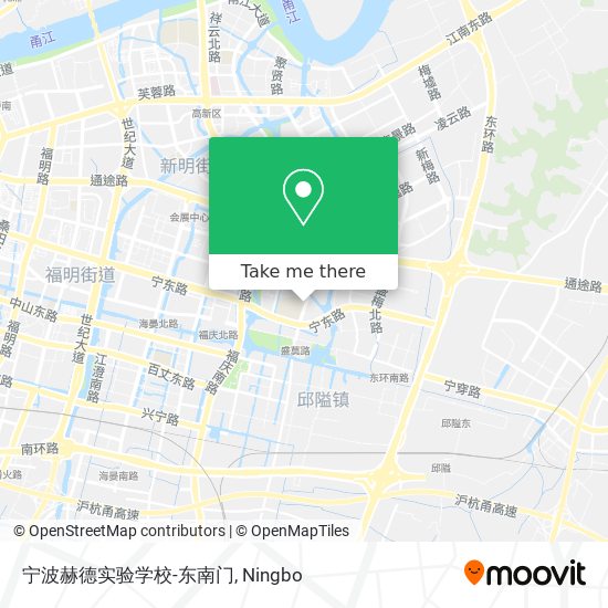 宁波赫德实验学校-东南门 map