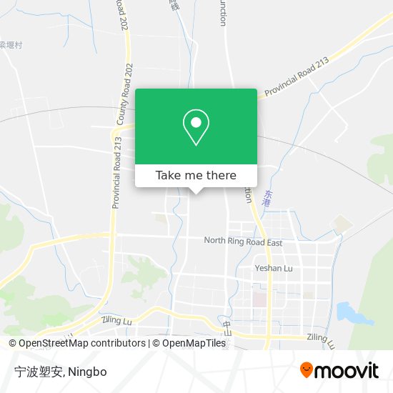 宁波塑安 map