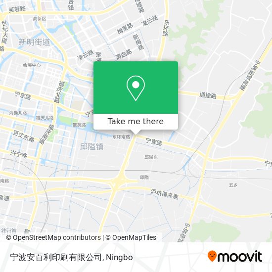 宁波安百利印刷有限公司 map