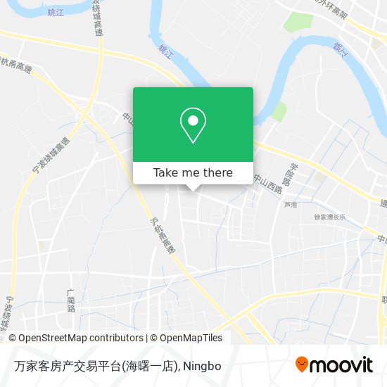 万家客房产交易平台(海曙一店) map