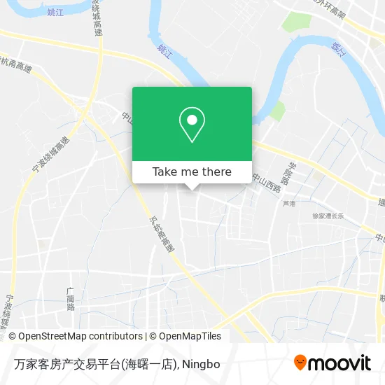 万家客房产交易平台(海曙一店) map