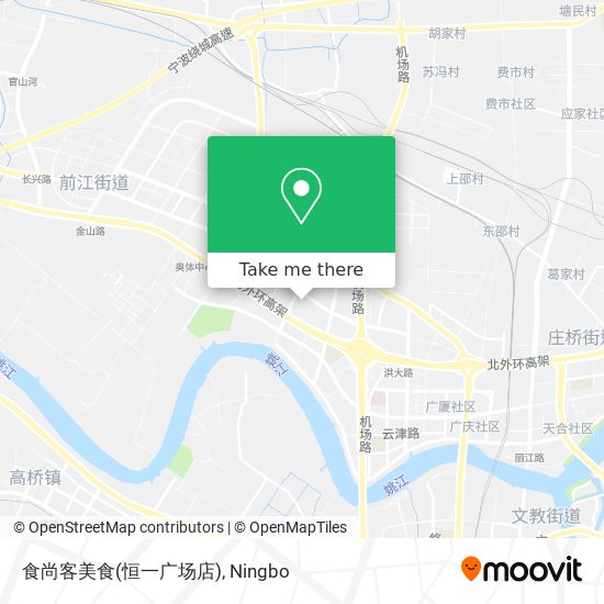 食尚客美食(恒一广场店) map