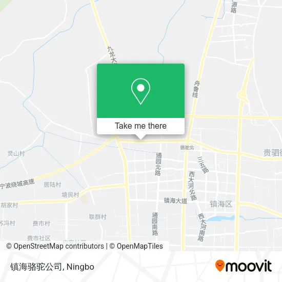 镇海骆驼公司 map