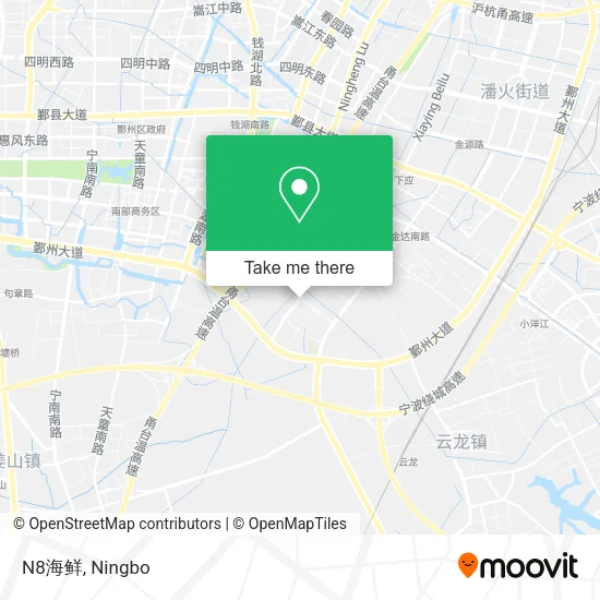 N8海鲜 map