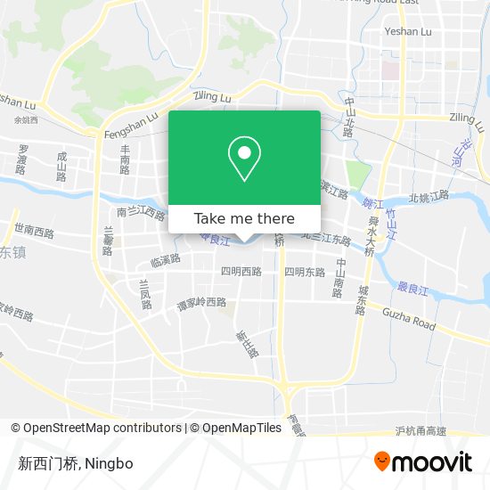 新西门桥 map