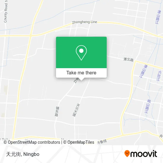 天元街 map