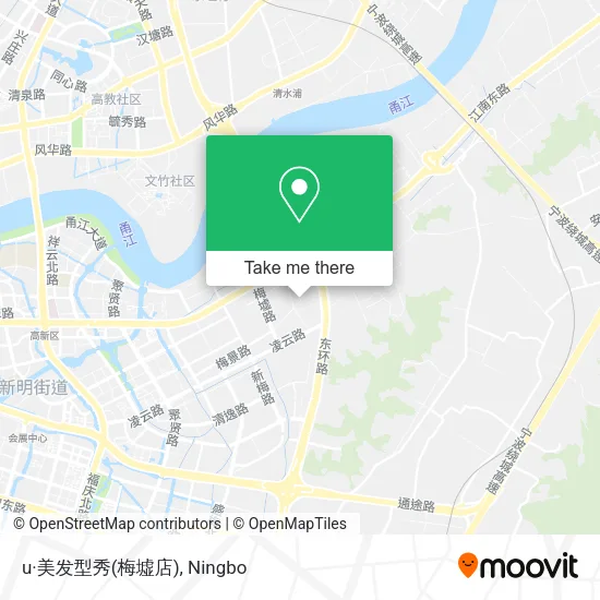 u·美发型秀(梅墟店) map