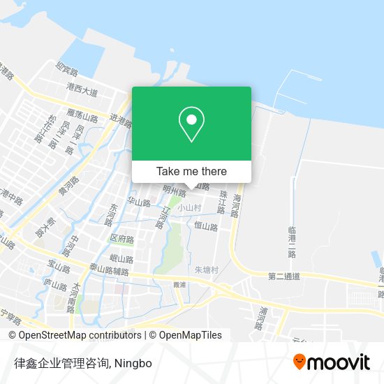 律鑫企业管理咨询 map