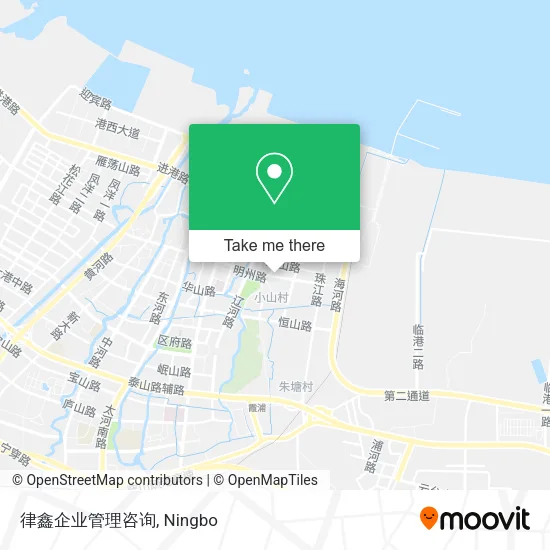 律鑫企业管理咨询 map