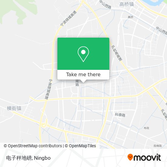 电子秤地磅 map