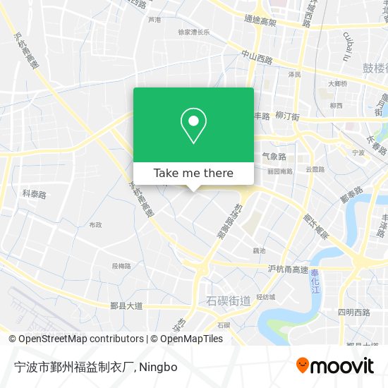 宁波市鄞州福益制衣厂 map