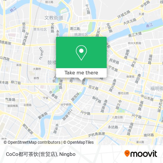 CoCo都可茶饮(世贸店) map