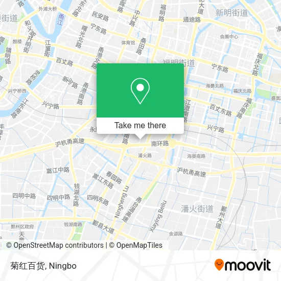 菊红百货 map