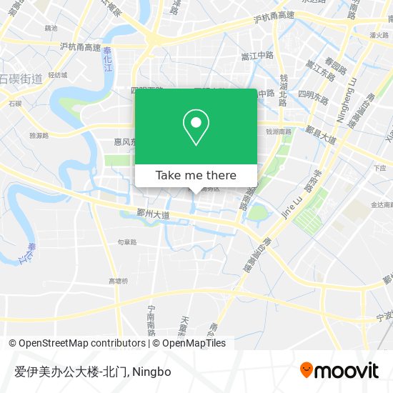 爱伊美办公大楼-北门 map