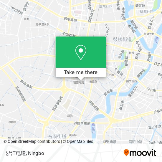 浙江电建 map