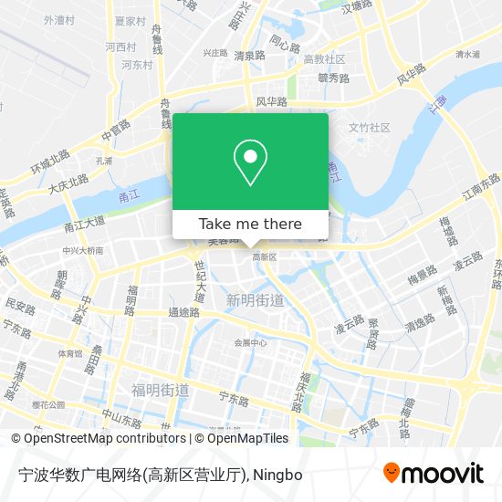 宁波华数广电网络(高新区营业厅) map