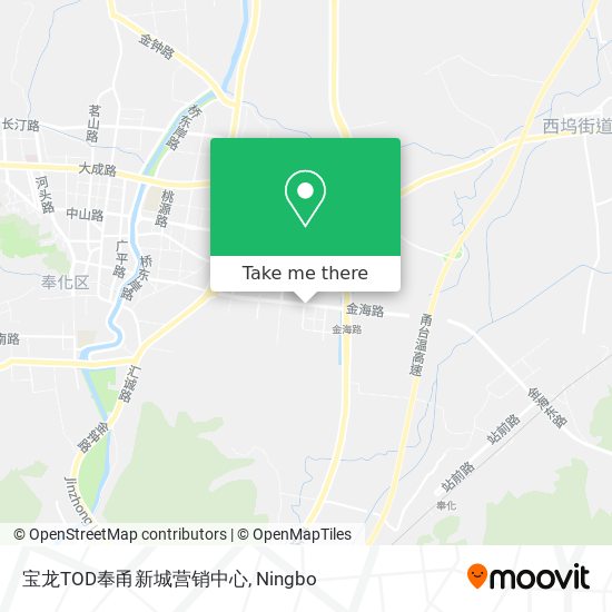 宝龙TOD奉甬新城营销中心 map