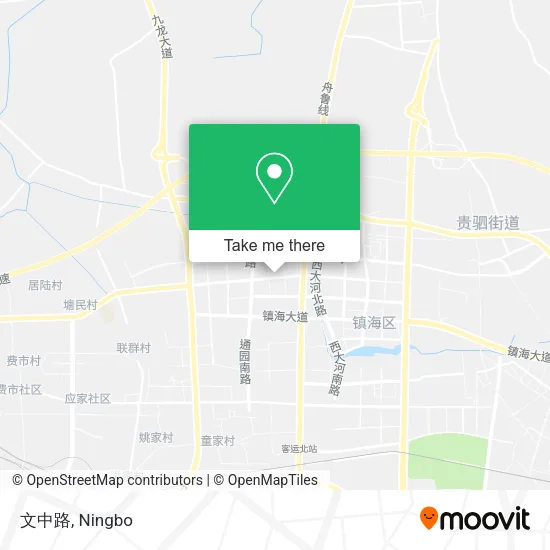文中路 map