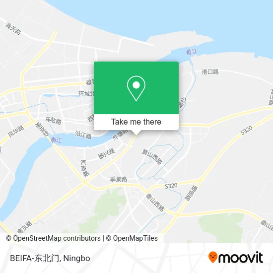 BEIFA-东北门 map