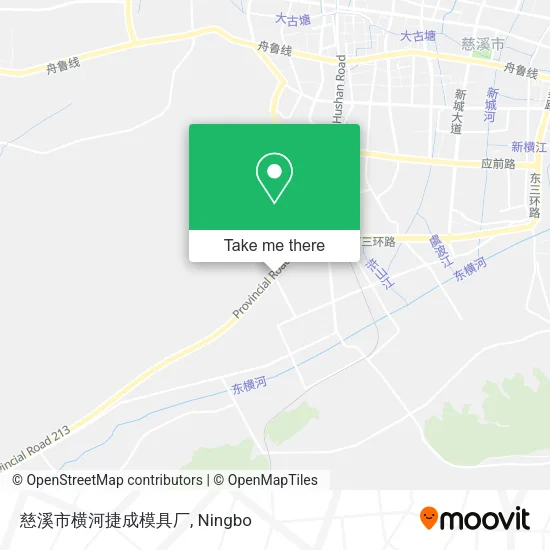慈溪市横河捷成模具厂 map