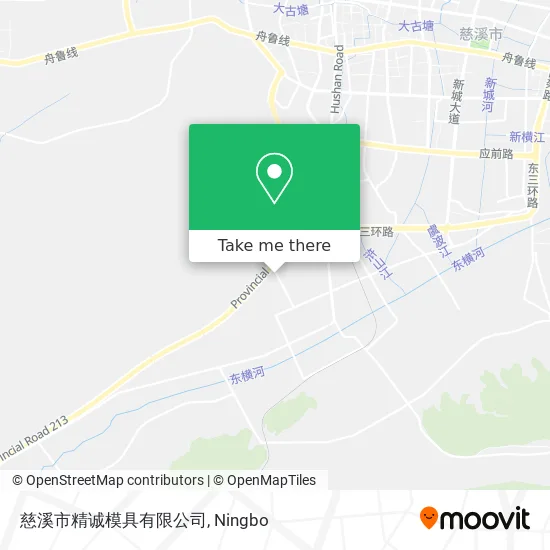 慈溪市精诚模具有限公司 map