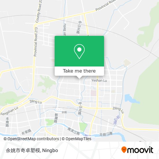 余姚市奇卓塑模 map
