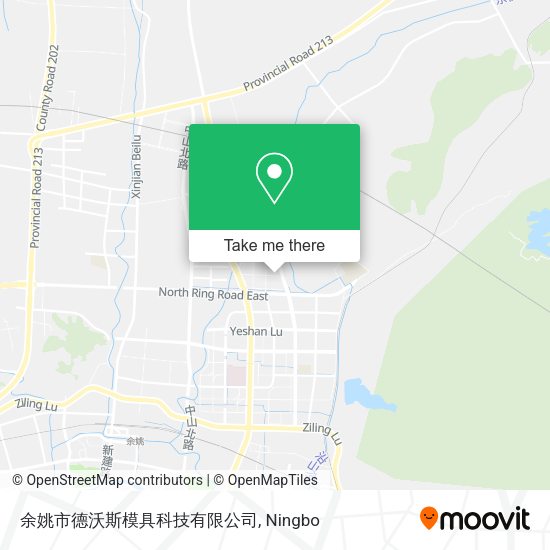 余姚市德沃斯模具科技有限公司 map
