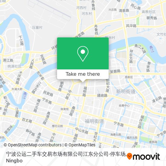 宁波公运二手车交易市场有限公司江东分公司-停车场 map
