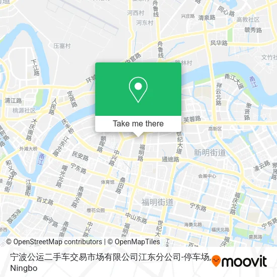 宁波公运二手车交易市场有限公司江东分公司-停车场 map