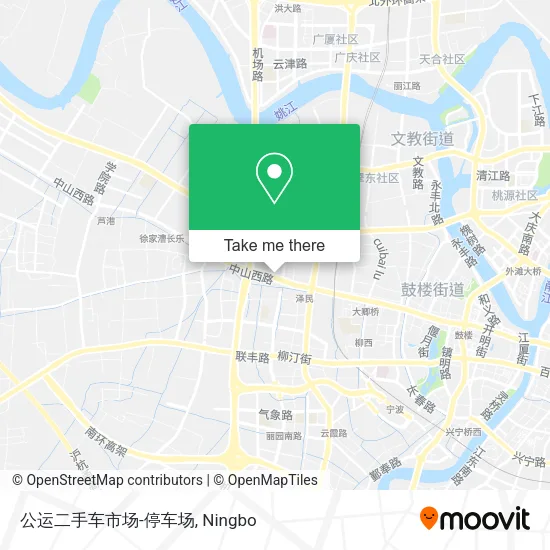 公运二手车市场-停车场 map