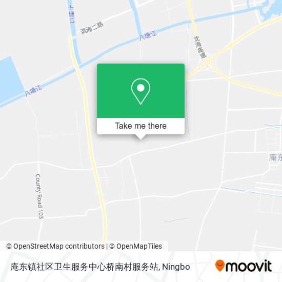 庵东镇社区卫生服务中心桥南村服务站 map