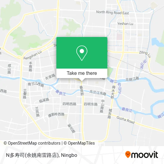 N多寿司(余姚南雷路店) map