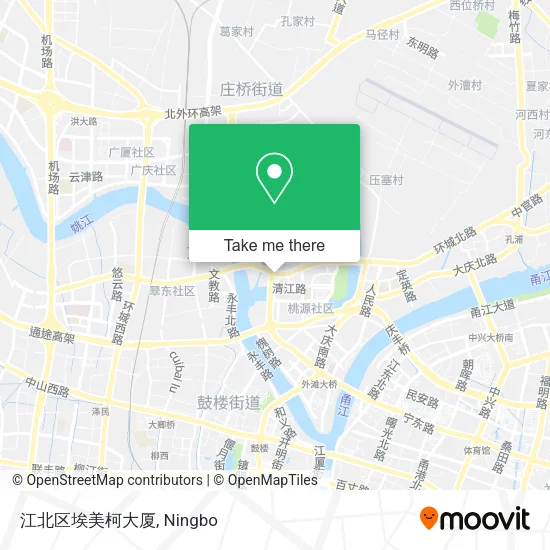 江北区埃美柯大厦 map