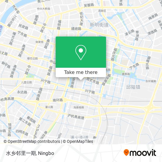 水乡邻里一期 map