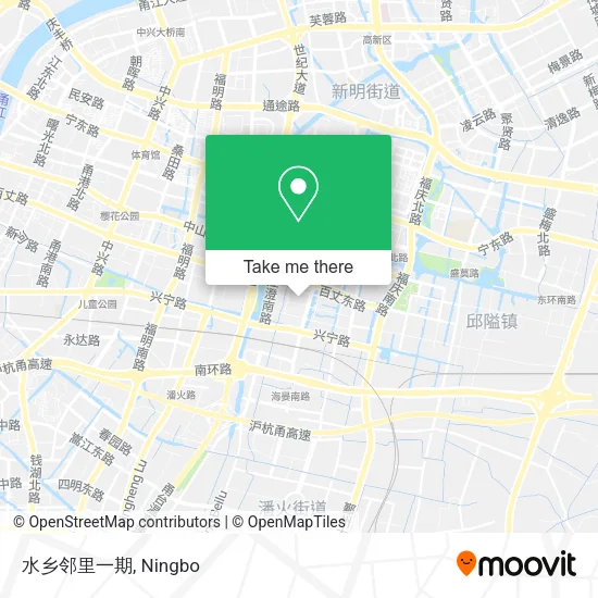 水乡邻里一期 map