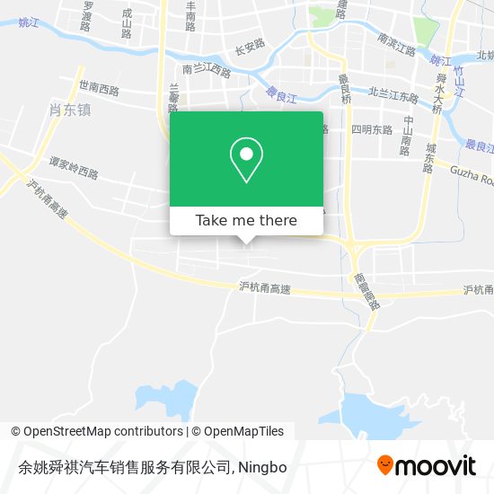余姚舜祺汽车销售服务有限公司 map