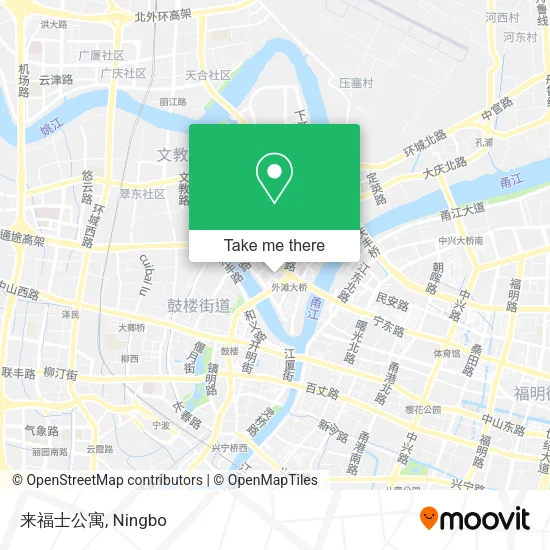 来福士公寓 map