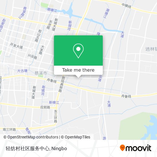 轻纺村社区服务中心 map
