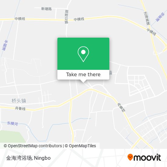 金海湾浴场 map
