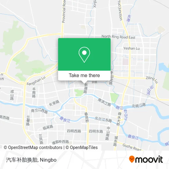 汽车补胎换胎 map