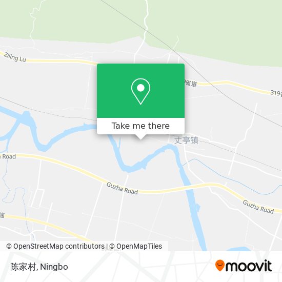 陈家村 map