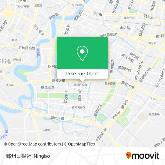 鄞州日报社 map