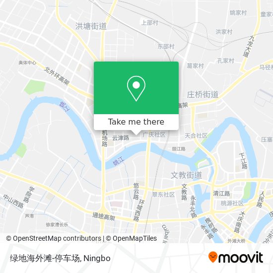 绿地海外滩-停车场 map