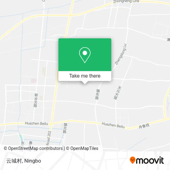 云城村 map