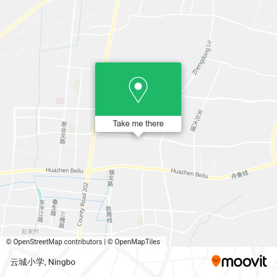 云城小学 map