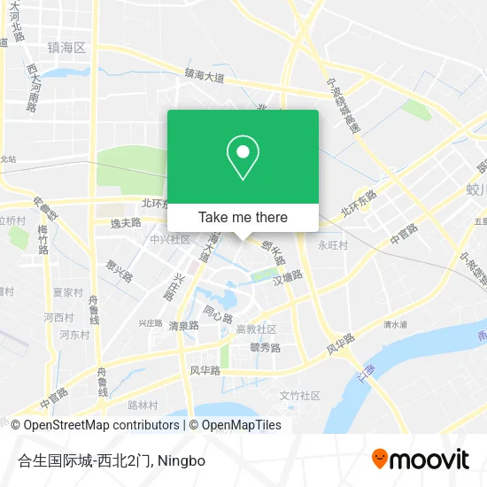 合生国际城-西北2门 map