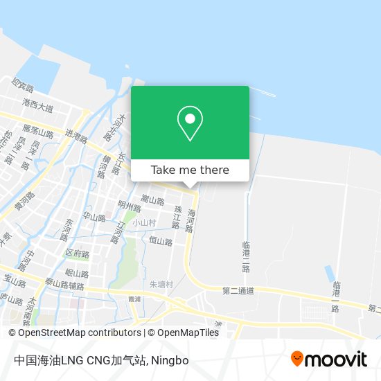 中国海油LNG CNG加气站 map