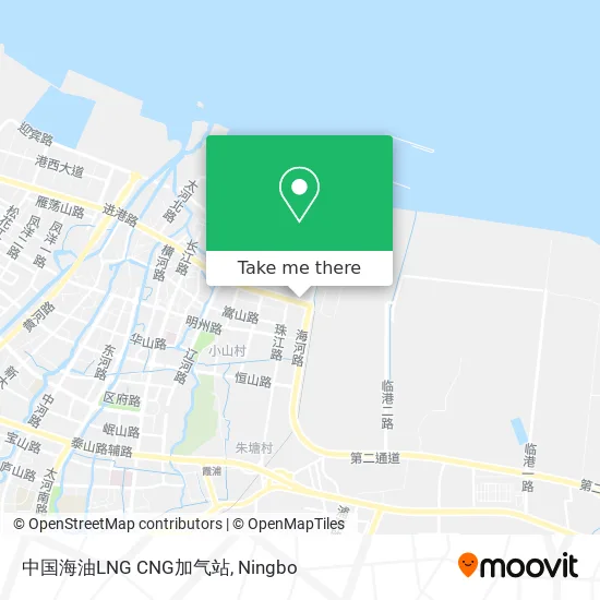 中国海油LNG CNG加气站 map
