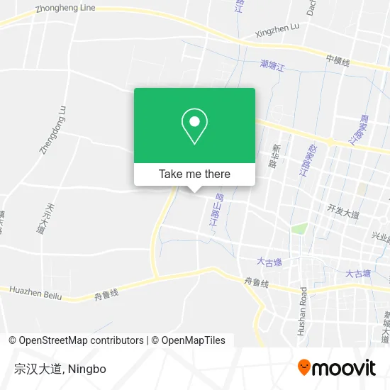 宗汉大道 map