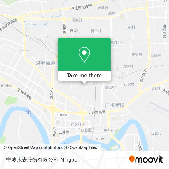 宁波水表股份有限公司 map